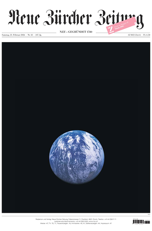 Prima pagina Neue Zürcher Zeitung di oggi - Quotidiano estero