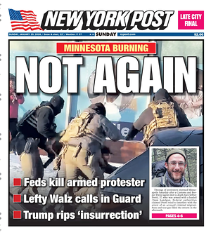 Prima pagina New York Post di oggi - Quotidiano estero