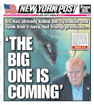 Prima pagina New York Post di oggi - Quotidiano estero