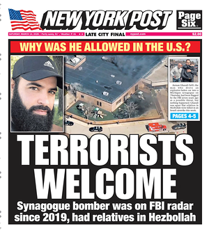 Prima pagina New York Post di oggi - Quotidiano estero