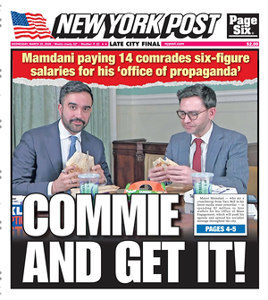 Prima pagina New York Post di oggi - Quotidiano estero