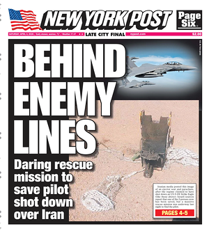 Prima pagina New York Post di oggi - Quotidiano estero