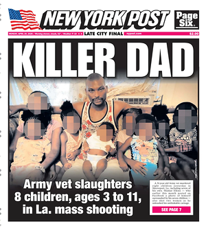 New York Post prima pagina