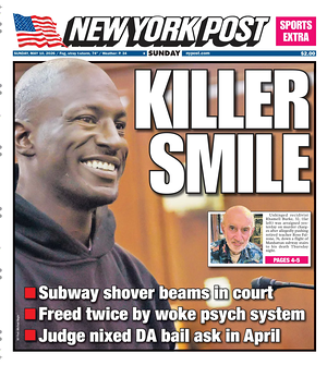 Prima pagina New York Post di oggi - Quotidiano estero
