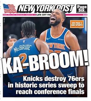 Prima pagina New York Post di oggi - Quotidiano estero