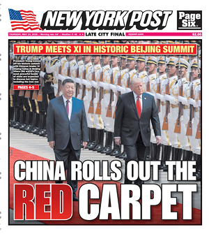 Prima pagina New York Post di oggi - Quotidiano estero