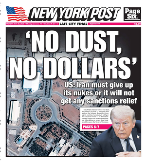 Prima pagina New York Post di oggi - Quotidiano estero