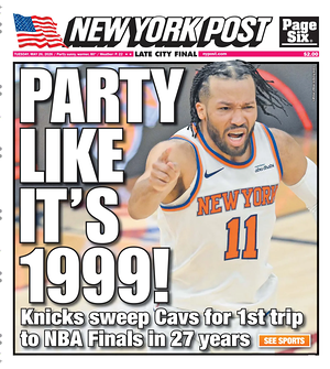 Prima pagina New York Post di oggi - Quotidiano estero