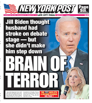 Prima pagina New York Post di oggi - Quotidiano estero