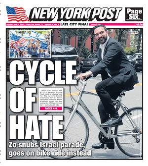 Prima pagina New York Post di oggi - Quotidiano estero