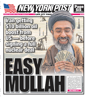 Prima pagina New York Post di oggi - Quotidiano estero