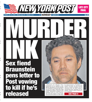 Prima pagina New York Post di oggi - Quotidiano estero