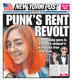 Prima pagina New York Post di oggi - Quotidiano estero