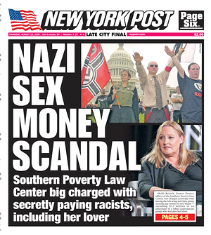 Prima pagina New York Post di oggi - Quotidiano estero
