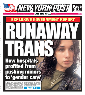 Prima pagina New York Post di oggi - Quotidiano estero