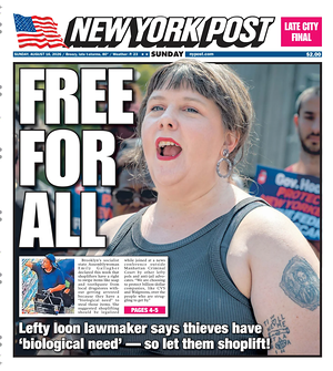 Prima pagina New York Post di oggi - Quotidiano estero