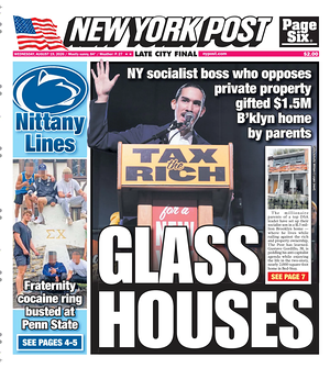 Prima pagina New York Post di oggi - Quotidiano estero