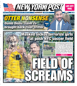 Prima pagina New York Post di oggi - Quotidiano estero