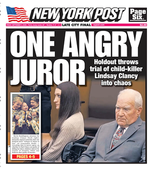 Prima pagina New York Post di oggi - Quotidiano estero