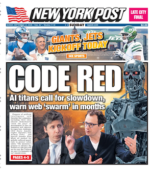 Prima pagina New York Post di oggi - Quotidiano estero