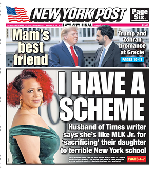 Prima pagina New York Post di oggi - Quotidiano estero
