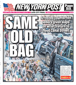 Prima pagina New York Post di oggi - Quotidiano estero