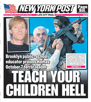 Prima pagina New York Post di oggi - Quotidiano estero
