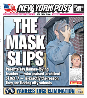 Prima pagina New York Post di oggi - Quotidiano estero
