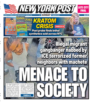 Prima pagina New York Post di oggi - Quotidiano estero