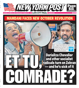 Prima pagina New York Post di oggi - Quotidiano estero