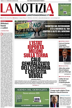 La Notizia prima pagina