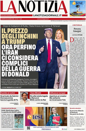 La Notizia prima pagina