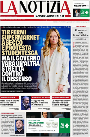 La Notizia prima pagina