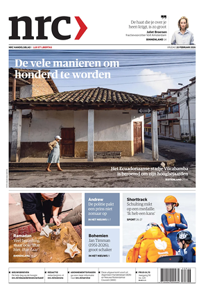 Prima pagina NRC di oggi - Quotidiano estero