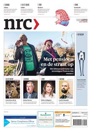 Prima pagina NRC di oggi - Quotidiano estero