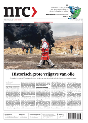 Prima pagina NRC di oggi - Quotidiano estero