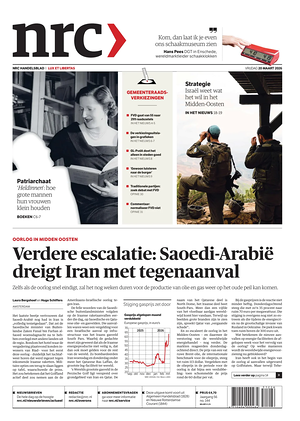 Prima pagina NRC di oggi - Quotidiano estero