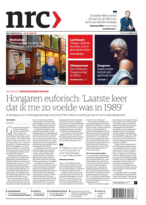 Prima pagina NRC di oggi - Quotidiano estero