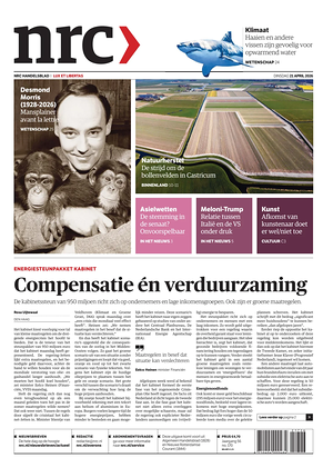 Prima pagina NRC di oggi - Quotidiano estero