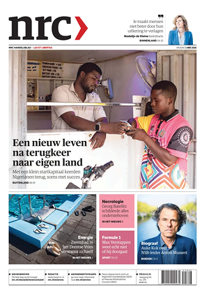 Prima pagina NRC di oggi - Quotidiano estero