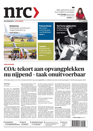 Prima pagina NRC di oggi - Quotidiano estero