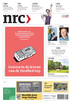 Prima pagina NRC di oggi - Quotidiano estero