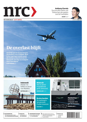Prima pagina NRC di oggi - Quotidiano estero