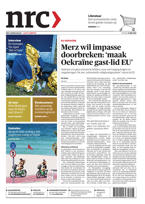 Prima pagina NRC di oggi - Quotidiano estero