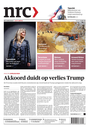 Prima pagina NRC di oggi - Quotidiano estero