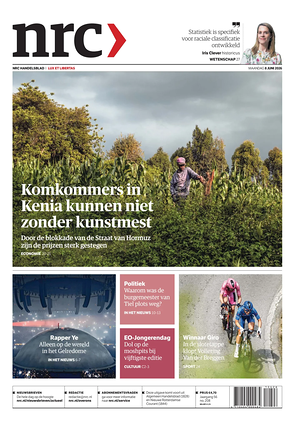 Prima pagina NRC di oggi - Quotidiano estero