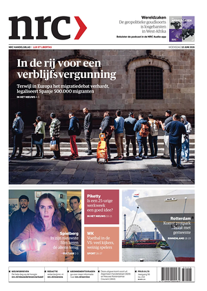 Prima pagina NRC di oggi - Quotidiano estero