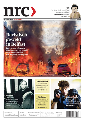 Prima pagina NRC di oggi - Quotidiano estero
