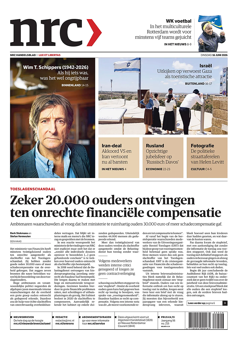 Portada NRC de hoy - Quiosco 16 junio 2026