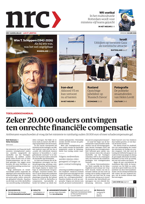 Prima pagina NRC di oggi - Quotidiano estero